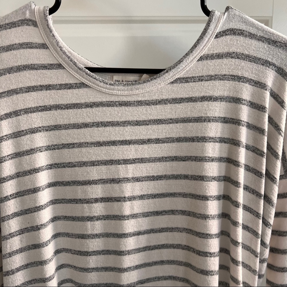 rag & bone relaxed striped long sleeve